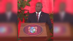 Ronnie Brunswick, cuando tom� posesi�n como vicepresidente de Surinam, en una imagen de la Wikipedia