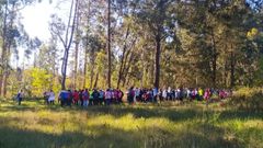 Imaxe de arquivo dun dos roteiros polo Chan da Gorita