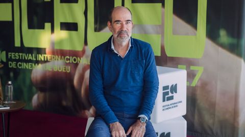 Rosales durante su intervención en el FICBueu
