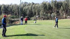 Javier Ces, Salvador Mart�nez, Fran Gra�a y Lois Ces, en el torneo.