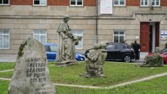 Fachada del colegio Salesianos de Ourense