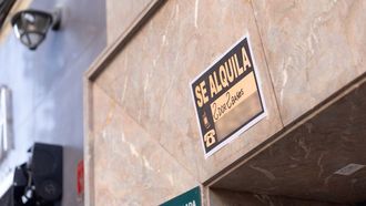 Un piso en alquiler.