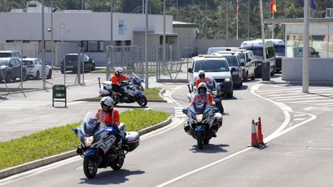 Imagen de traslados de presos de la antigua c&aacute;rcel de Martutene a la nueva en Zubieta, ambas en Guip&uacute;zcoa.
