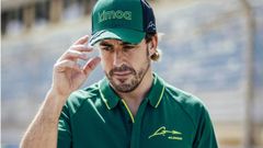 Fernando Alonso.Fernando Alonso, piloto de Aston Martin