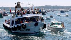 El barco desaparecido durante la pasada procesi�n mar�tima de la Virgen del Carmen en Cabo de Cruz
