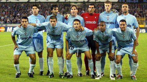 Brujas-Celta en Champions el 16 de septiembre del 2003
