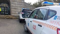 La Guardia Civil de Pontedeume y Proteccin Civil de Mio trasladaron a la mujer al centro de salud de Monfero, a medioda