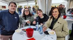 Participantes en la cata comentada con la que arranc la feria el viernes