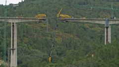 Imagen de archivo de la construcci�n del tablero, en el 2008