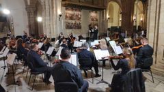 La Real Filharmon�a de Galicia en la catedral de Mondo�edo