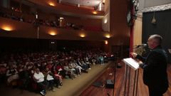 La lectura del preg�n tuvo lugar en el auditorio de la Casa da Cultura de Burela