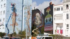 El talento de Toni Espinar, Sfhir y �lex, unidos en una fotograf�a tomada desde el aparcamiento de Canido