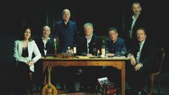 Integrantes de Capercaillie (Donald Shaw es el tercero por la izquierda).