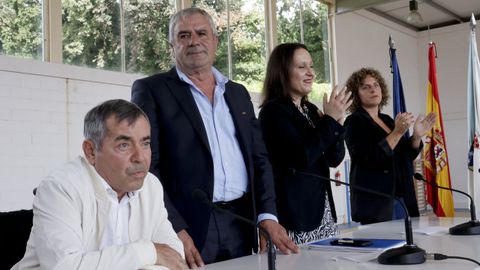 Imagen de la moción de censura que otorgó la alcaldía al popular José Luis Fernández Mouriño.