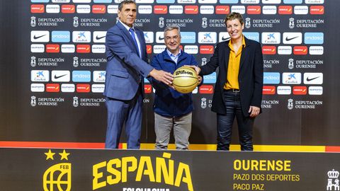 Presentacin del partido oficial que la Seleccin absoluta masculina de baloncesto disputar contra Eslovaquia en Ourense el 25 de noviembre.