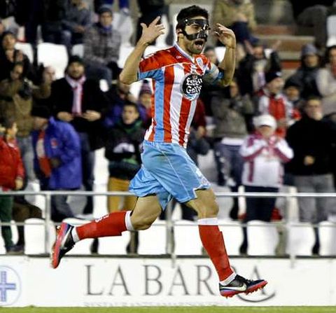 Manu fue el encargado de materializar el penalti contra el H�rcules.