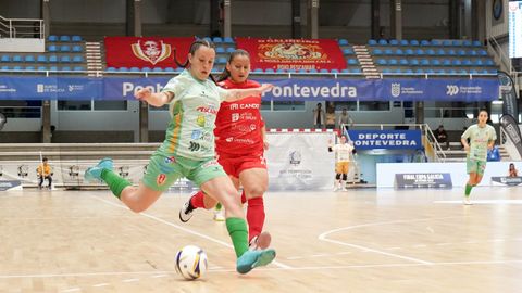 Final de la Copa Galicia 2026 entre Poio Pescamar y Castro Bloques Cando disputada en Pontevedra