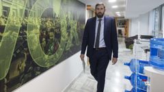 El expresidente de Vox Jos� �ngel Antelo, el 5 de marzo en la dependencias de su partido en la Asamblea Regional de Murcia.