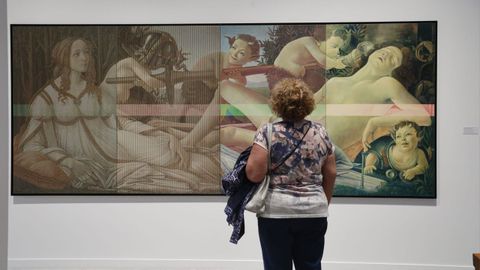 Exposición «Compromiso con el arte» de las colecciones de Abanca y Bancaja.