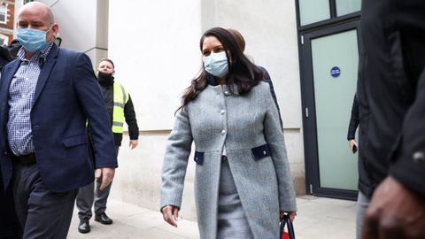 La ministra de Interior brit�nica, Priti Patel.