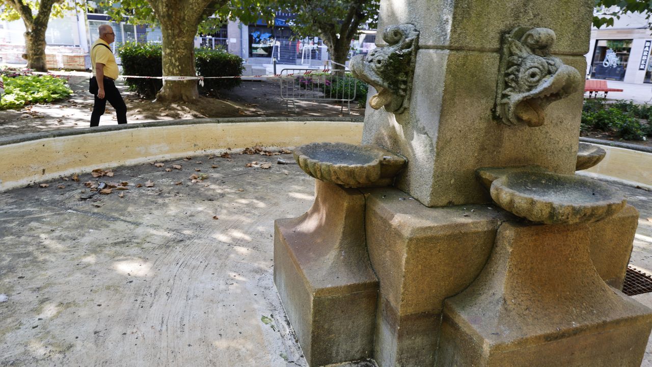 Toda una fuente de problemas en Vilagarcía