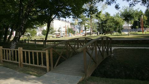 Foto de archivo del parque de Meira