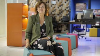 La astrof&iacute;sica Minia Manteiga