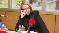 La portavoz socialista