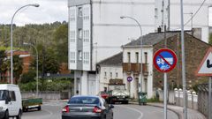El accidente se produjo en la calle Pl�cido Pe�a de Vilalba