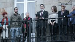 Dar�o Xoh�n Cabana, lendo o preg�n do San Froil�n do ano 2015.