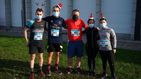 Carreras de San Silvestre en Ourense.La prueba de Castrelo de Mio es la decana de las que se celebran en la provincia en esa fecha