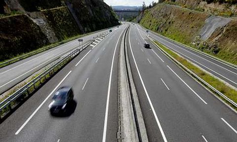 La autovía de Brión tiene ahora menos coches que cuando abrió, en el 2008.