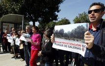 <span lang= es-es >Cinco meses de movilizaciones</span>. El vecindario se moviliz� contra el proyecto de Galeras entre febrero y junio del a�o pasado; en agosto se retir� el vallado de las obras tras anularse el proyecto. 