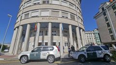 Los juzgados de A Parda, en Pontevedra, en una imagen de archivo