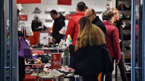 Día de rebajas en A Coruña