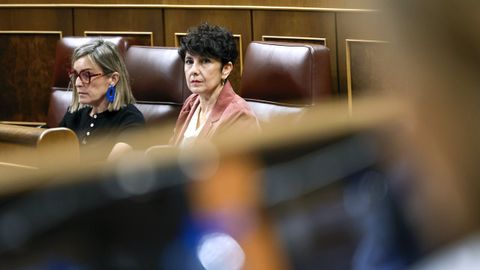La diputada del PNV Maribel Vaquero en el Congreso de los Diputados.