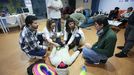 Una de las actividades de Movilidade Humana