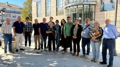 Los representantes de los municipios del GDR Ribeira Sacra-Courel participaron en B�veda en una reuni�n de la junta directiva de la entidad