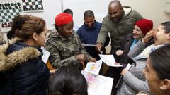 Cuarenta pa�ses conviven en Burela por el mar