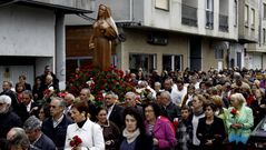 O Barco y Dac�n pidieron sus imposibles a santa Rita