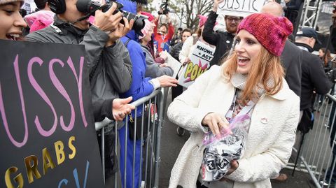 Jessica Chastain, en Washington