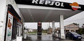 Imagen de la gasolinera de A Tablilla, asaltada en la madrugada del pasado d�a 24.