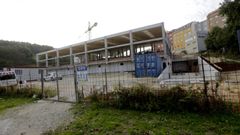 Obra de la nueva piscina de Meicende, incluida en los presupuestos del pr�ximo a�o