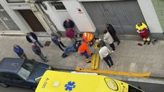 Imagen del suceso ocurrido en la calle Cami�o Real.