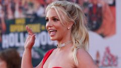Britney Spears, durante un estreno en Los �ngeles