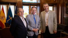 Federico Gonz�lez, Alfredo Canteli y Mart�n Pel�ez