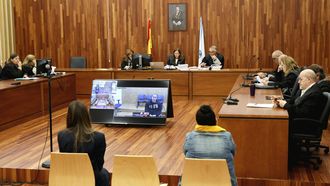 Foto del juicio por prostituci�n en chalets de lujo vinculado al due�o del narcobuque Simeone