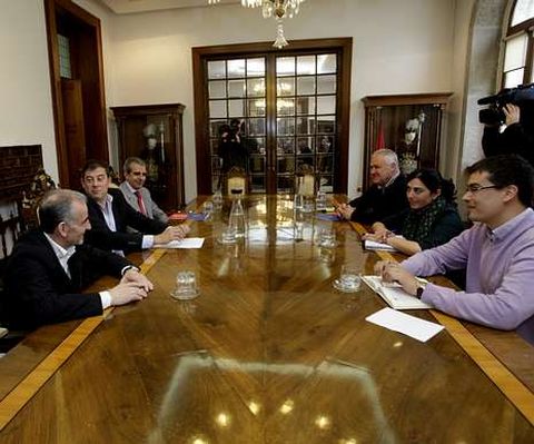 El martes hubo una reuni�n en San Marcos con el presidente del Lugo.