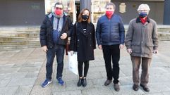 Jos� Manuel Su�rez-Puerta, Noa D�az, Jos� Vilas y Antonio Garc�a