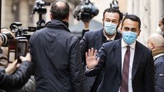 Luigi Di Maio, ministro de Exteriores y l�der del M5E, el pasado 6 de febrero
